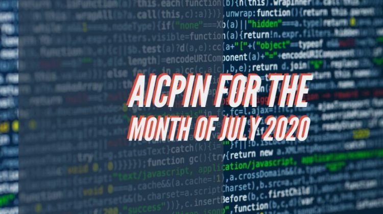 AICPIN for the month of July 2020