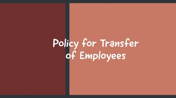 Policy for Transfer of Employees