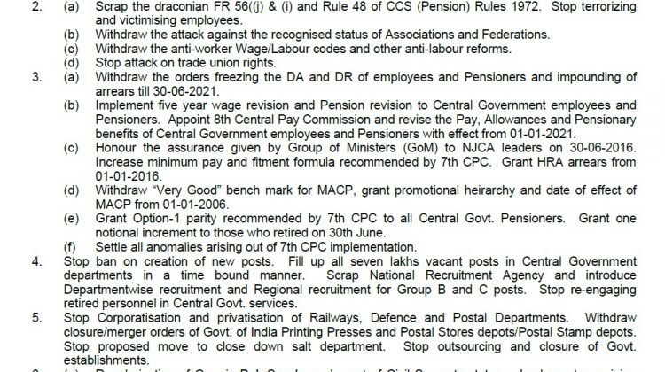 nation wide strike