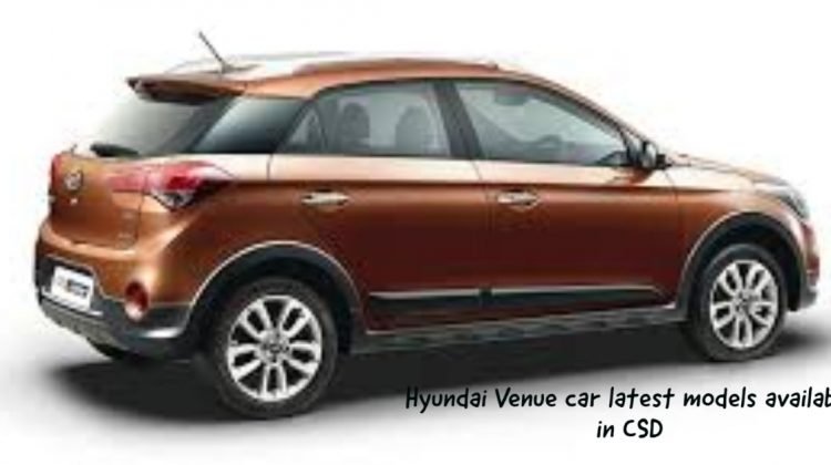 Hyundai Venue car latest models available in CSD